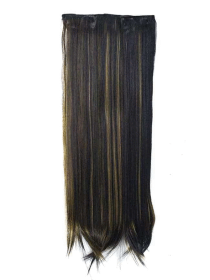 Five Clip Hair Extensions 30 Inch Long (ফাইভ ক্লিপ হেয়ার এক্সটেনশন ৩০ ইঞ্চি লম্বা) - Image 4